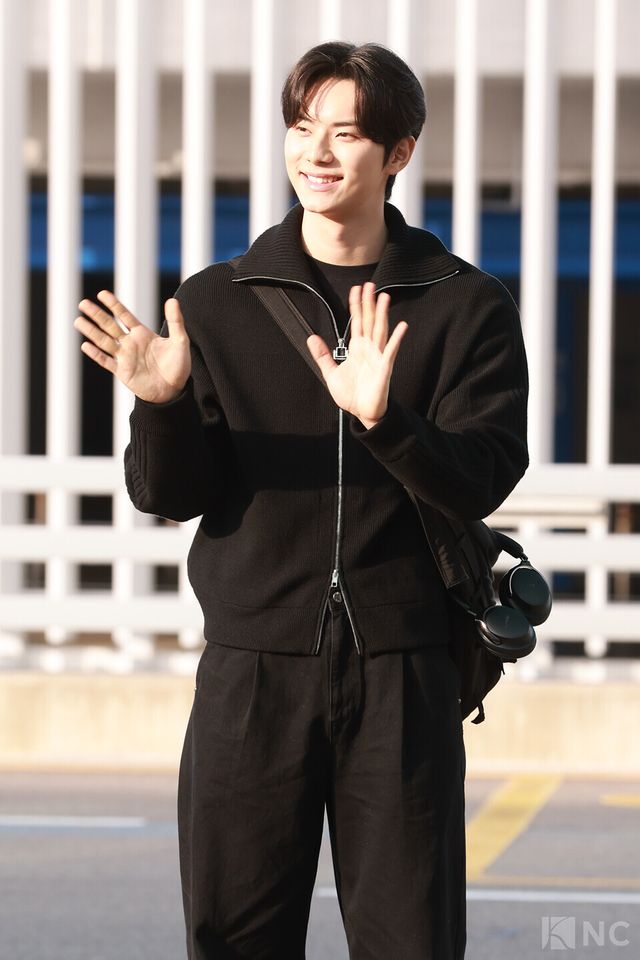 배우 이채민이 21일 오후 4시 폭군의 셰프 포상 휴가 참석 차 인천국제공항 제2여객터미널을 통해 베트남 다낭으로 출국하고 있다. 사진=김규빈 기자