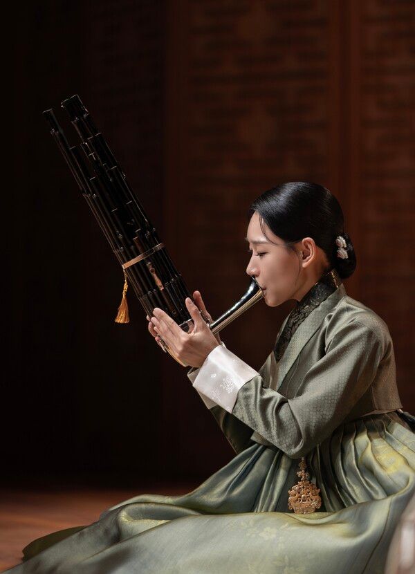 생황연주자 홍지혜. 사진=서울돈화문국악당