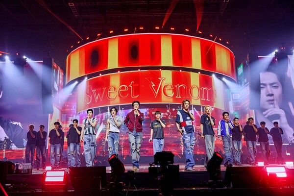 26일 서울 송파구 올림픽공원 KSPO DOME에서는 엔하이픈 월드투어 'WALK THE LINE' : FINAL(워크 더 라인 : 파이널) 3회차 공연이 열렸다.&nbsp;사진=빌리프랩