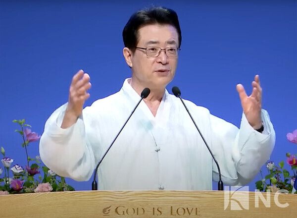 Pastor Oh Jung-hyun, Senior Pastor of Sarang Church. Photo courtesy of Sarang Church official page.
