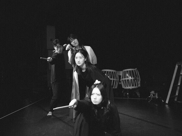 퓨전 마당극 '나는 선인이다' 연습 현장. 사진=극단 광대