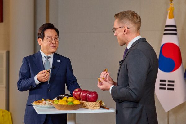 이재명 대통령, CNN 인터뷰. 사진=대통령실, 연합뉴스