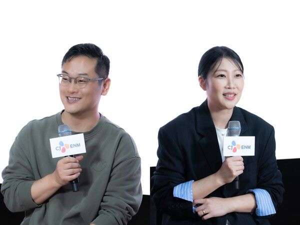 28일 서울 마포구 CJ ENM 상암센터 1층 탤런트스튜디오에서는 'CJ ENM 컬처 TALK' 행사가 열렸다.&nbsp;사진=CJ ENM 제공