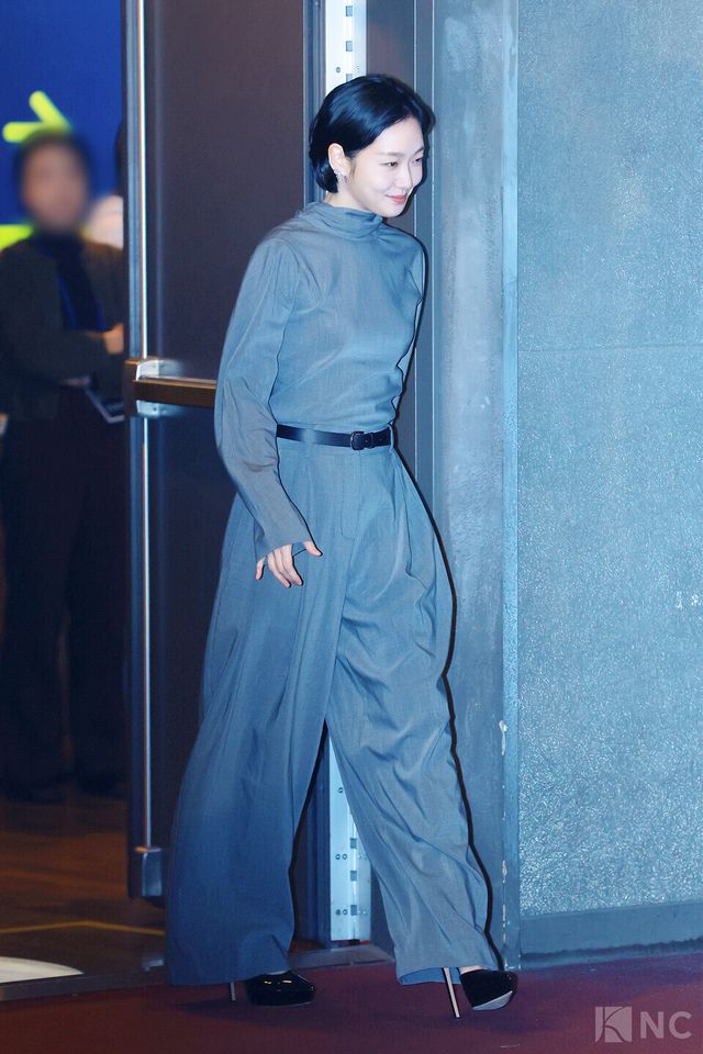 배우 김고은이 29일 오전 11시 서울 영등포구 CGV여의도에서 진행된 제46회 청룡영화상 핸드프린팅 행사에 참석했다. 사진=김규빈 기자