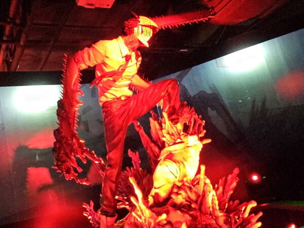 '체인소맨' 전시회, 사진=웨이즈비