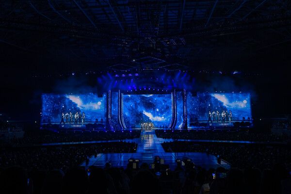 3일 서울 송파구 올림픽공원 KSPO DOME에서는 제로베이스원(ZEROBASEONE) 월드투어 'HERE & NOW'(히어 앤 나우) 1회차 공연이 열렸다.&nbsp;사진=웨이크원