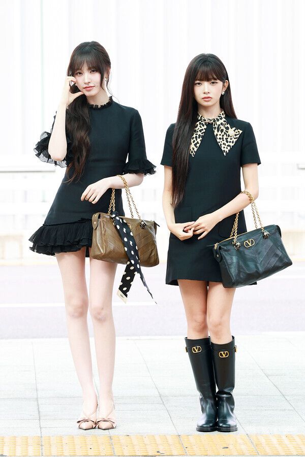 그룹 아이브(IVE) 리즈, 레이. 사진=김규빈 기자