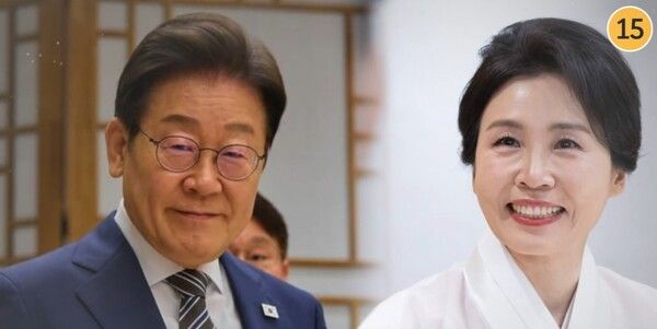 이재명-김혜경 부부. 사진=JTBC '냉장고를 부탁해' 예고 영상