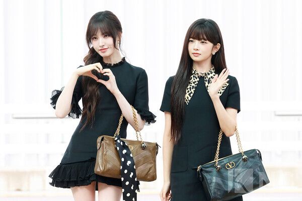 그룹 아이브(IVE) 리즈, 레이. 사진=김규빈 기자