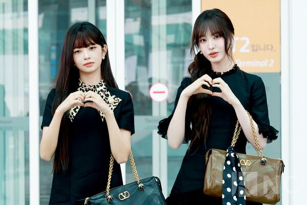 그룹 아이브(IVE) 리즈, 레이. 사진=김규빈 기자