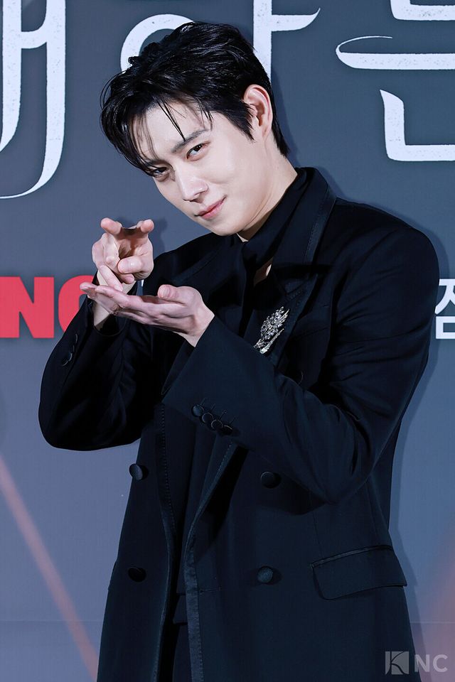 배우 김영대가 30일 오후 2시 서울 용산구 CGV&nbsp;용산아이파크몰에서 진행된 티빙 오리지널 시리즈 ‘친애하는 X’ 제작발표회에 참석했다. 사진=김규빈 기자