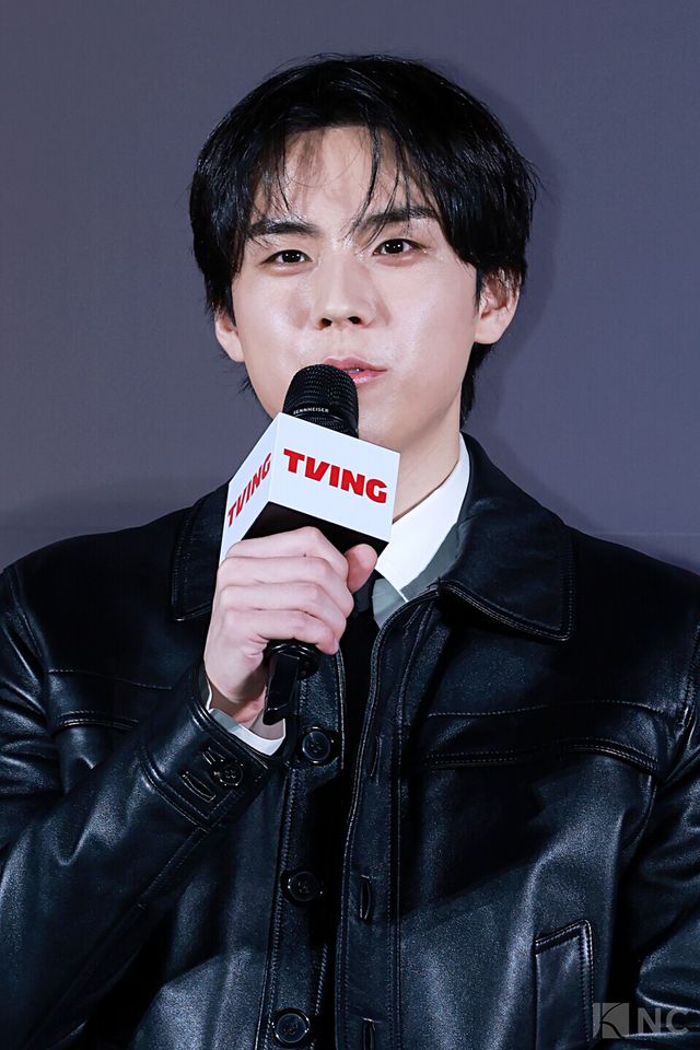 배우 김도훈이 30일 오후 2시 서울 용산구 CGV&nbsp;용산아이파크몰에서 진행된 티빙 오리지널 시리즈 ‘친애하는 X’ 제작발표회에 참석했다. 사진=김규빈 기자