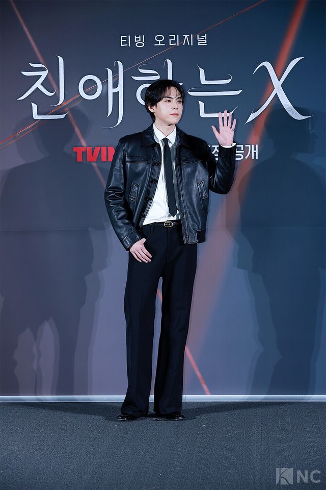 배우 김도훈이 30일 오후 2시 서울 용산구 CGV&nbsp;용산아이파크몰에서 진행된 티빙 오리지널 시리즈 ‘친애하는 X’ 제작발표회에 참석했다. 사진=김규빈 기자