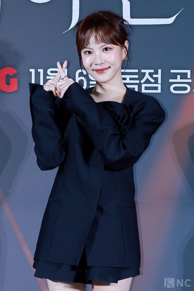 배우 이열음이 30일 오후 2시 서울 용산구 CGV&nbsp;용산아이파크몰에서 진행된 티빙 오리지널 시리즈 ‘친애하는 X’ 제작발표회에 참석했다. 사진=김규빈 기자