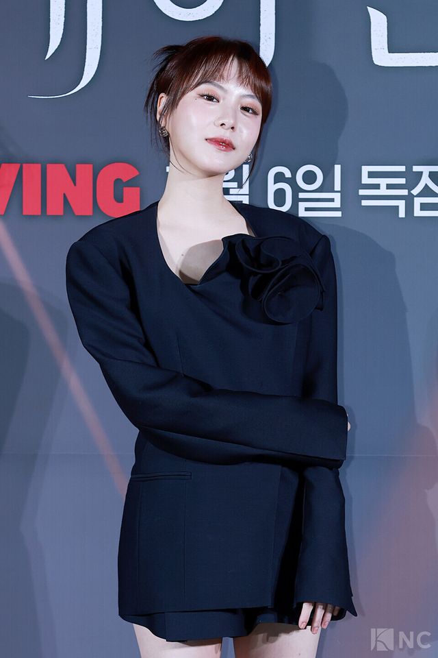 배우 이열음이 30일 오후 2시 서울 용산구 CGV&nbsp;용산아이파크몰에서 진행된 티빙 오리지널 시리즈 ‘친애하는 X’ 제작발표회에 참석했다. 사진=김규빈 기자