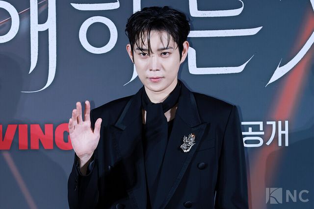 배우 김영대가 30일 오후 2시 서울 용산구 CGV&nbsp;용산아이파크몰에서 진행된 티빙 오리지널 시리즈 ‘친애하는 X’ 제작발표회에 참석했다. 사진=김규빈 기자