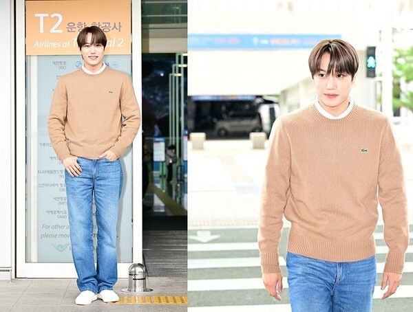 엑소 카이. 사진=라코스테