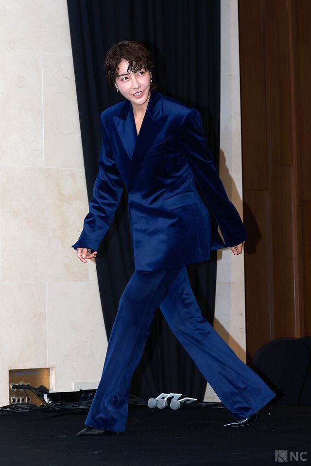 배우 진서연이 10일 오후 2시 서울 마포구 상암 스탠포드호텔 코리아에서 진행된 티비 조선 월화미니시리즈 ‘다음생은 없으니까’(극본 신이원/연출 김정민)에 입장하고 있다. 사진=김규빈 기자