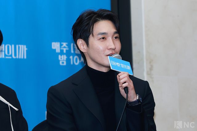 배우 장인섭이 10일 오후 2시 서울 마포구 상암 스탠포드호텔 코리아에서 진행된 티비 조선 월화미니시리즈 ‘다음생은 없으니까’(극본 신이원/연출 김정민)에서 소감을 말하고 있다. 사진=김규빈 기자