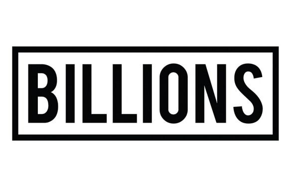 빌리언스 로고.