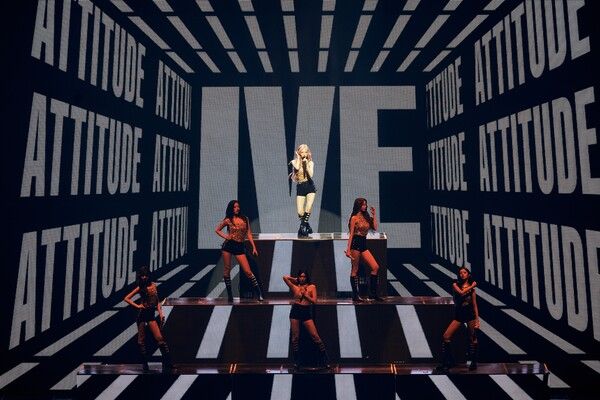 2일 서울 송파구 올림픽공원 KSPO DOME(구 체조경기장)에서는 아이브 월드투어 'SHOW WHAT I AM' 3회차 공연이 진행됐다.&nbsp;사진=스타쉽엔터테인먼트