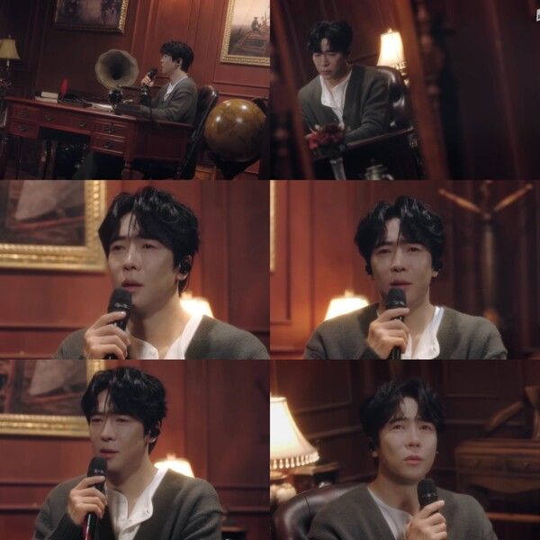 사진=가수 에녹 ‘꽃놀이’ 라이브. 사진=유튜브 채널 ‘1theK Live - 원더케이 라이브’