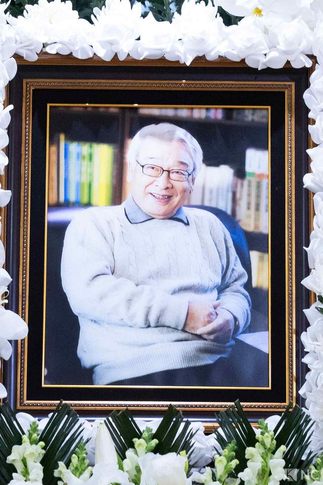 배우 故 이순재의 빈소가 지난 25일 서울아산병원 장례식장에 마련됐다. 사진=사진공동취재단