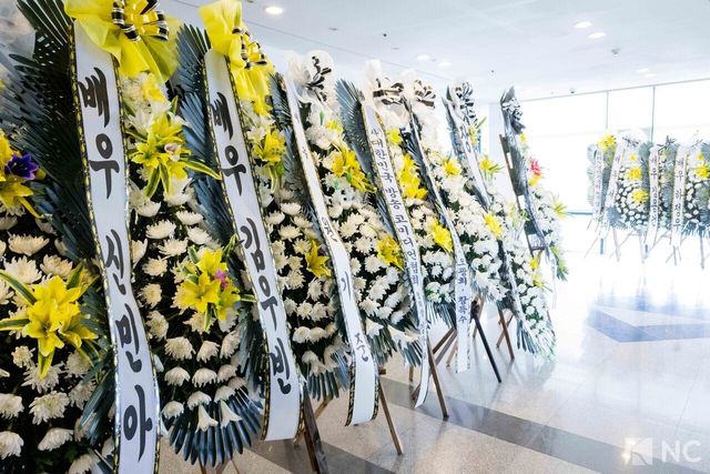 배우 故 이순재의 빈소가 지난 25일 서울아산병원 장례식장에 마련됐다. 사진=사진공동취재단