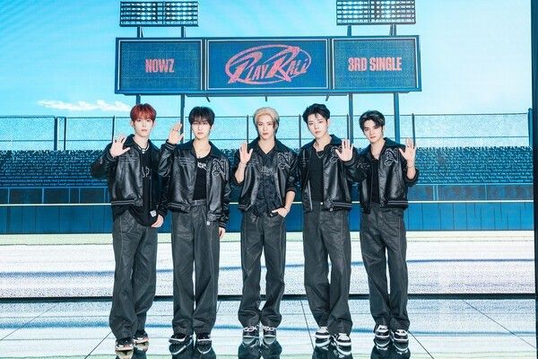 Boy band NOWZ. Photo by CUBE Entertainment