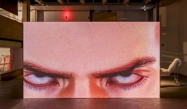 Basem Issa Al Saba's work, 'It is dangerous to wander alone outside' Photo by UnfoldX 2025