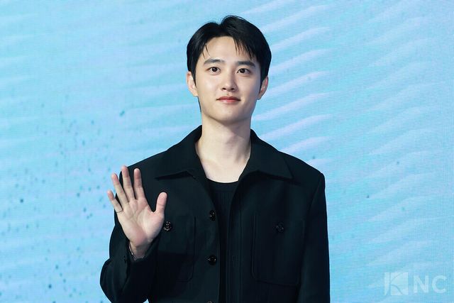 배우 도경수가 3일 오전 11시 서울 영등포구 콘래드 서울 호텔에서 진행된 디즈니+ 오리지널 시리즈 '조각도시'(각본 오상호/연출 박신우) 제작발표회에 참석했다. 사진=김규빈 기자