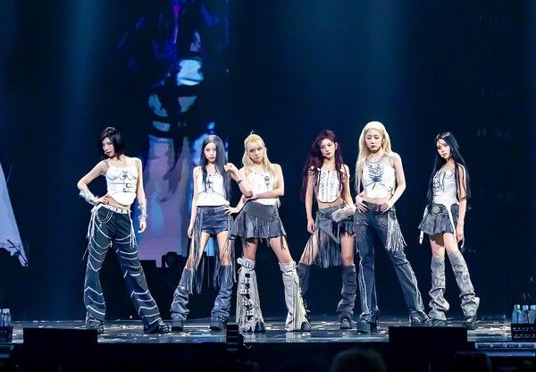 30일 인천 중구 인스파이어 아레나에서는 NMIXX(엔믹스) 첫 월드투어 'EPISODE 1: ZERO FRONTIER'(에피소드 1 : 제로 프론티어) 2일차 공연이 열렸다. 사진=JYP엔터테인먼트