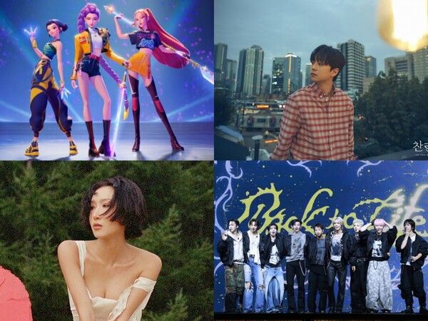 사진=넷플릭스, 티엔엔터, 피네이션, 하이브 YX LABELS