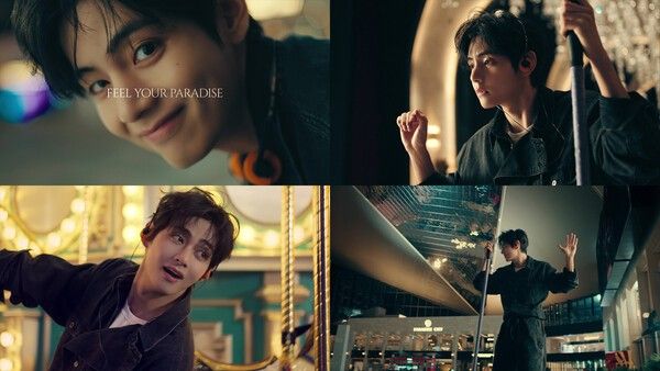 뷔 '파라다이스시티' 캠페인 영상. 사진=파라다이스그룹