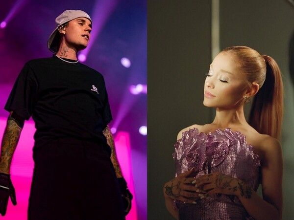 저스틴 비바, 아리아나 그란데. 사진=아티스트별 페이스북 발췌