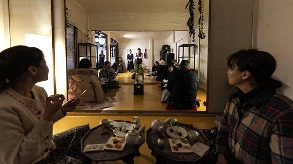 남산골 겨울나기겨울온기티테라피 현장. 사진=남산골한옥마을