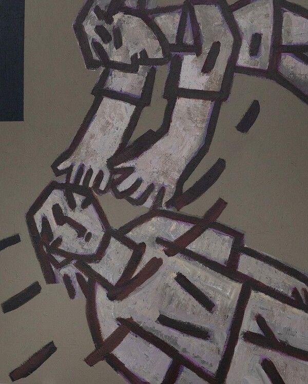 바라는 사람 lll, 130.3 x 162.2cm, Acrylic on Canvas, 2025