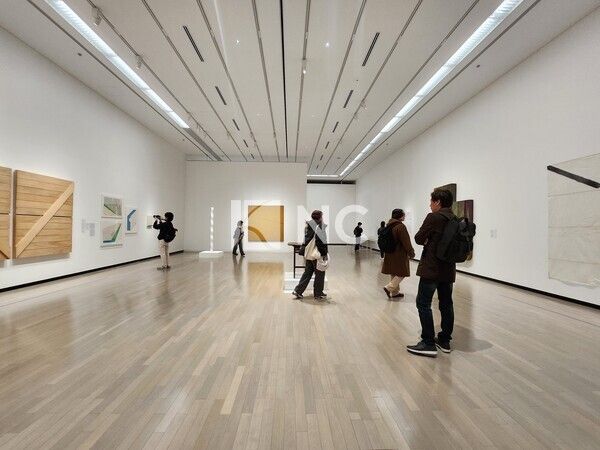 한일 수교 60주년 기념 요코하마미술관 전시 관람객 사진=뉴스컬처