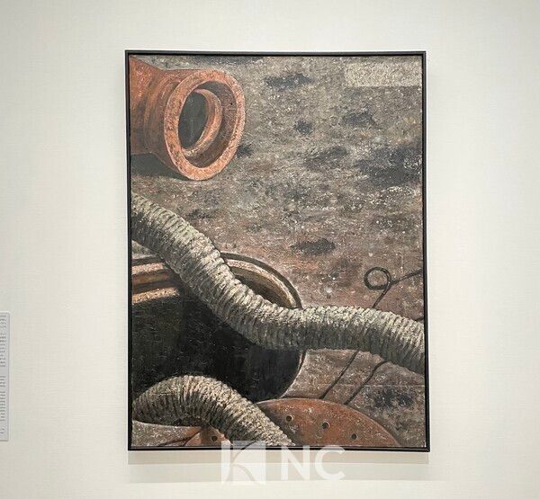 조양규 '맨홀 B(1958)' 작품 사진=뉴스컬처