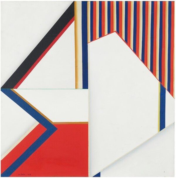 박서보, 〈유전질, 1968, 遺傳質〉, 국립현대미술관 소장