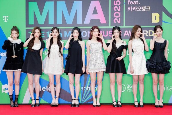 하츠투하츠. 사진=2025 멜론뮤직어워드