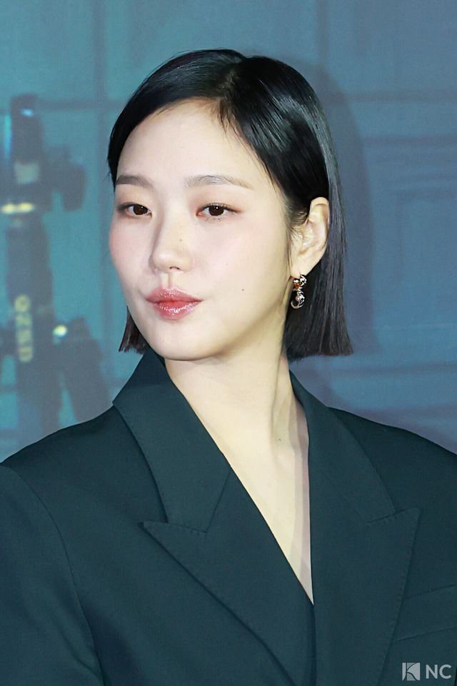 배우 김고은이 3일 오후 서울 용산구 CGV용산아이파크몰에서 진행된 넷플릭스 시리즈 ‘자백의 대가’(감독 이정효) 언론배급시사회 및 기자간담회에서 소감을 말하고 있다. 사진=김규빈 기자