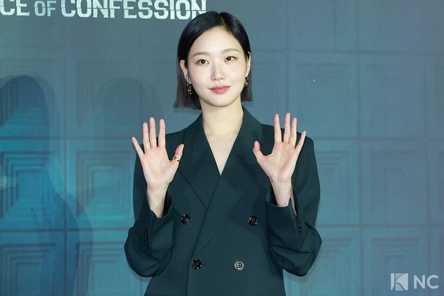 배우 김고은이 3일 오후 서울 용산구 CGV용산아이파크몰에서 진행된 넷플릭스 시리즈 ‘자백의 대가’(감독 이정효) 언론배급시사회 및 기자간담회에서 포즈를 취하고 있다. 사진=김규빈 기자