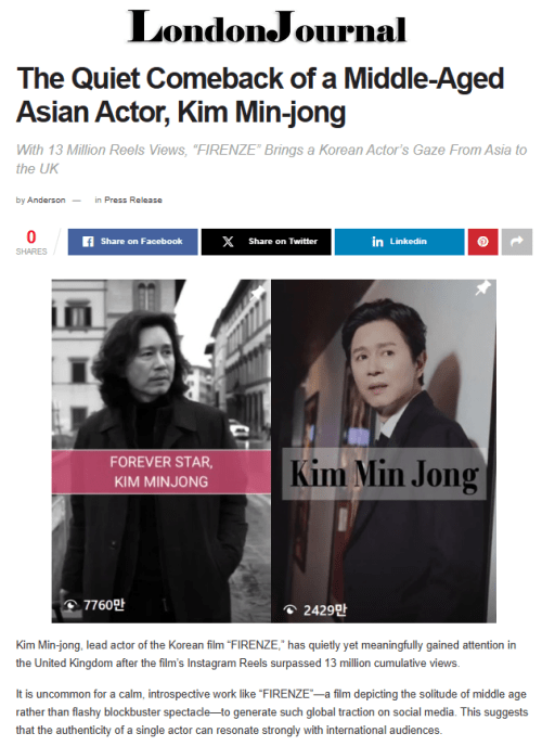 Photo by a capture of the London Journal homepage