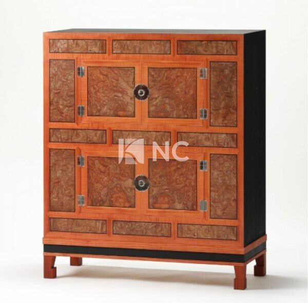 전주전통공예전 전국대전 대상 수상작 '이층장', 소중한.&nbsp;