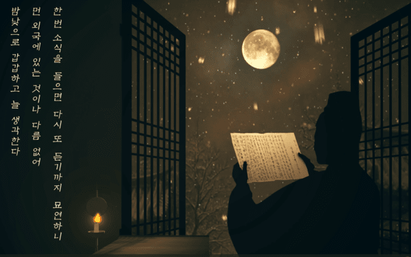 도입 영상, 어머니의 편지. 사진=서울역사박물관