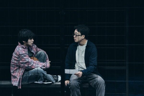 연극 '테베랜드' 공연 모습_김남희&강승호_사진=㈜쇼노트