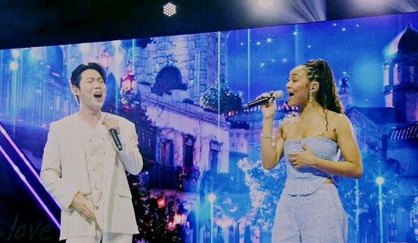 '한일톱텐쇼' 손태진, 크리스탈 케이. 사진=크레아 스튜디오