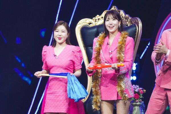 송가인, 김희진. 사진=미스쓰리랑