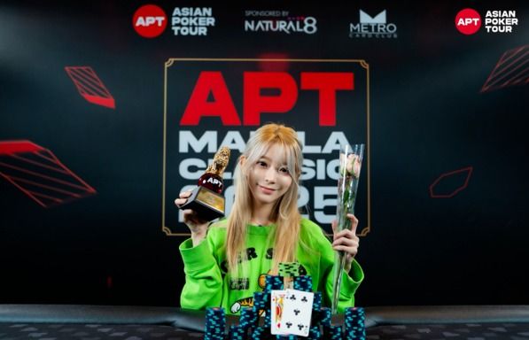 아시아 포커 투어 마닐라 클래식 2025 ‘Women’s Event'에서 우승을 차지한 유리사. 사진=그림프로덕션